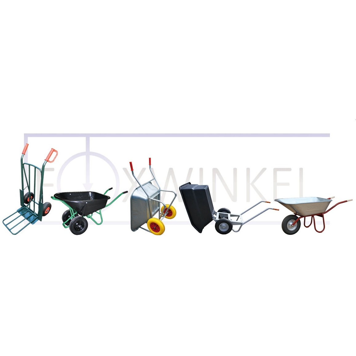 Schubkarren und Großraumkarren von Foxwinkel