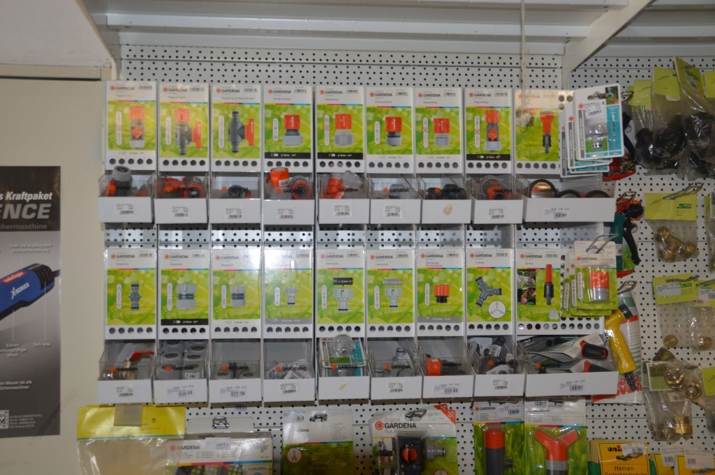 Gardena Wassertechnik im Grünen Warenhaus